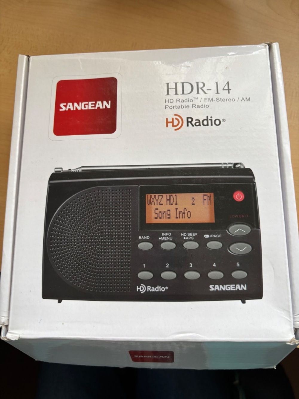 Sangean HDR-14 AM/FM Portable Radio - New